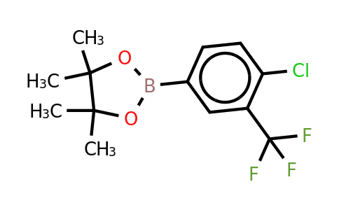 4-Chloro-3-trifluoromethylphenylboronic acid, pinacol ester
