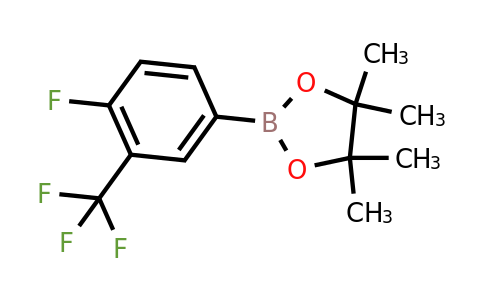 CAS 445303-14-0 | 4-Fluoro-3-(trifluoromethyl)phenylboronic acid pinacol ester