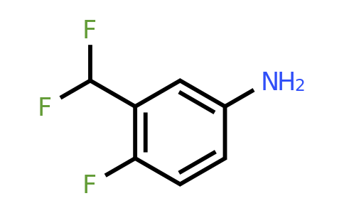 CAS 445303-96-8 | 3-(difluoromethyl)-4-fluoroaniline