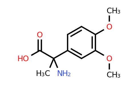 CAS 4454-13-1 | 2-amino-2-(3,4-dimethoxyphenyl)propanoic acid
