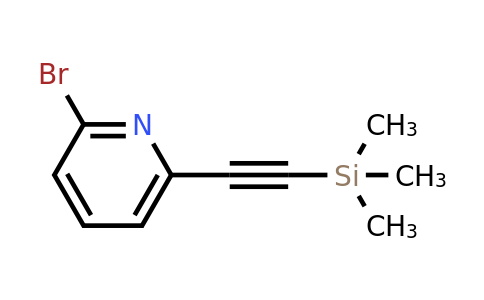 CAS 445468-65-5 | 2-bromo-6-((trimethylsilyl)ethynyl)pyridine