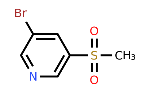 CAS 445491-71-4 | 3-Bromo-5-(methylsulfonyl)pyridine