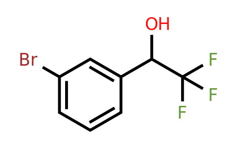 CAS 446-63-9 | 1-(3-bromophenyl)-2,2,2-trifluoroethan-1-ol