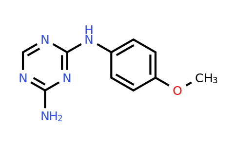 CAS 4460-15-5 | N2-(4-Methoxyphenyl)-1,3,5-triazine-2,4-diamine