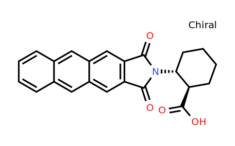 CAS 446044-44-6 | (1R,2R)-2-(1,3-Dioxo-1H-naphtho[2,3-f]isoindol-2(3H)-yl)cyclohexanecarboxylic acid