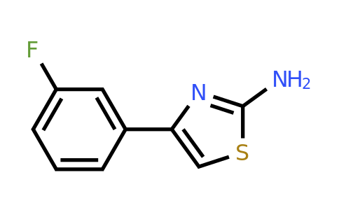 CAS 446065-20-9 | 4-(3-Fluoro-phenyl)-thiazol-2-ylamine
