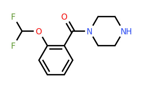 CAS 446267-49-8 | 1-[2-(Difluoromethoxy)benzoyl]piperazine