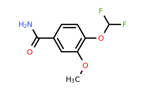 4-(Difluoromethoxy)-3-methoxybenzamide