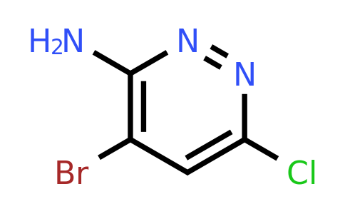 CAS 446273-59-2 | 3-Amino-4-bromo-6-chloropyridazine