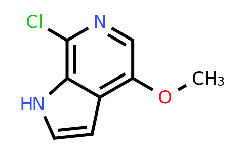 CAS 446284-32-8 | 7-chloro-4-methoxy-1H-pyrrolo[2,3-c]pyridine