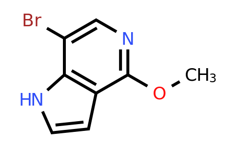 CAS 446284-60-2 | 7-bromo-4-methoxy-1H-pyrrolo[3,2-c]pyridine