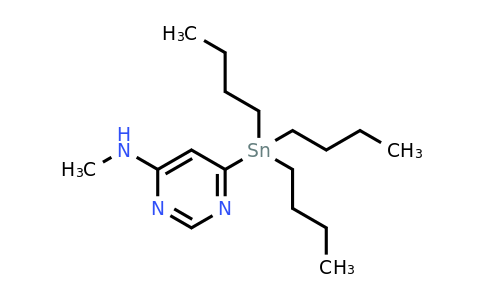 CAS 446286-43-7 | 6-Methylamino-4-(tributylstannyl)pyrimidine
