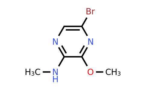 CAS 446286-73-3 | 5-Bromo-3-methoxy-N-methylpyrazin-2-amine