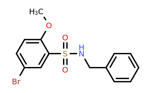 CAS 446308-82-3 | N-Benzyl-5-bromo-2-methoxybenzenesulfonamide