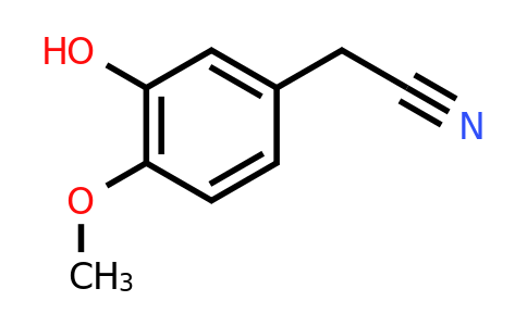 CAS 4468-58-0 | 2-(3-hydroxy-4-methoxyphenyl)acetonitrile