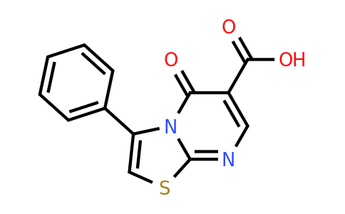 CAS 446829-29-4 | 5-Oxo-3-phenyl-5H-[1,3]thiazolo[3,2-a]pyrimidine-6-carboxylic acid