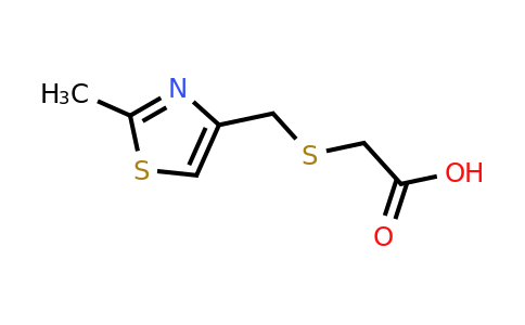 CAS 446829-98-7 | 2-{[(2-methyl-1,3-thiazol-4-yl)methyl]sulfanyl}acetic acid