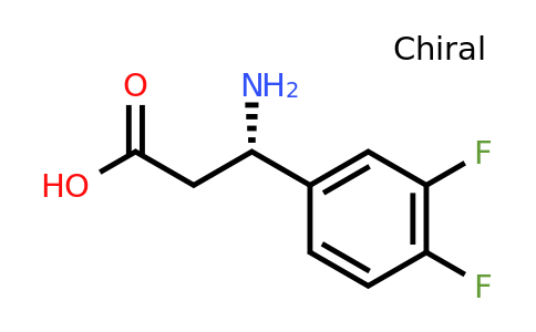 CAS 447416-70-8 | (3S)-3-Amino-3-(3,4-difluorophenyl)propanoic acid