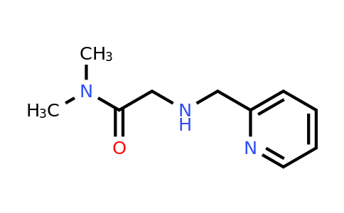 CAS 447465-15-8 | N,N-dimethyl-2-{[(pyridin-2-yl)methyl]amino}acetamide