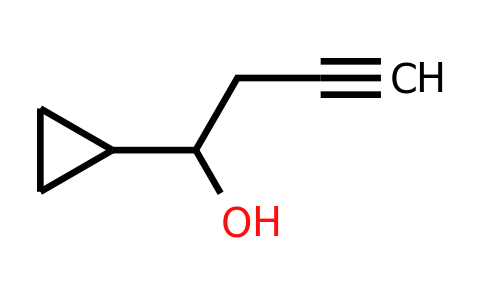 CAS 4480-50-6 | 1-cyclopropylbut-3-yn-1-ol