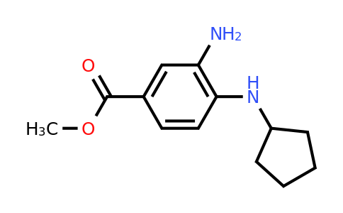CAS 448190-81-6 | Methyl 3-amino-4-(cyclopentylamino)benzoate
