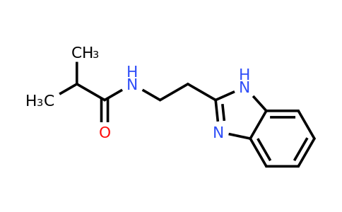 CAS 448223-76-5 | N-[2-(1H-1,3-Benzodiazol-2-yl)ethyl]-2-methylpropanamide