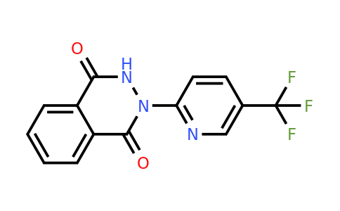 CAS 448230-37-3 | 2-[5-(trifluoromethyl)pyridin-2-yl]-1,2,3,4-tetrahydrophthalazine-1,4-dione