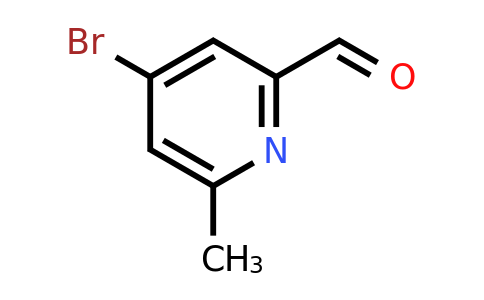 CAS 448906-71-6 | 4-Bromo-6-methyl-pyridine-2-carbaldehyde