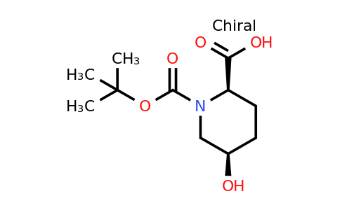 CAS 448964-00-9 | (2R,5R)-1-(tert-butoxycarbonyl)-5-hydroxypiperidine-2-carboxylic acid