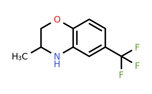 CAS 449-85-4 | 3-methyl-6-(trifluoromethyl)-3,4-dihydro-2H-1,4-benzoxazine