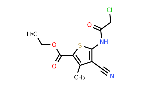 CAS 449177-08-6 | ethyl 5-(2-chloroacetamido)-4-cyano-3-methylthiophene-2-carboxylate