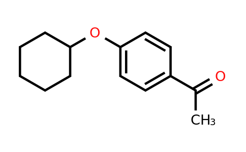CAS 449190-86-7 | 1-[4-(Cyclohexyloxy)phenyl]ethan-1-one