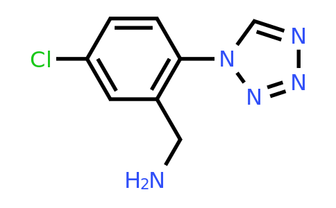 CAS 449756-95-0 | (5-Chloro-2-(1H-tetrazol-1-YL)phenyl)methanamine