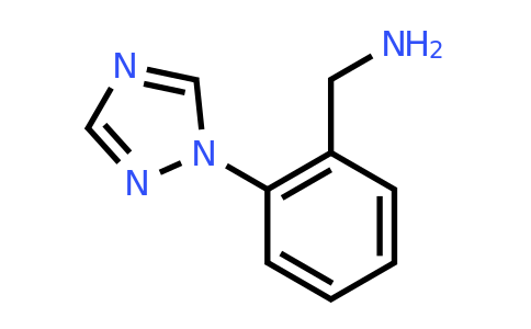 CAS 449756-97-2 | 2-(1H-1,2,4-Triazol-1-YL)benzenemethanamine