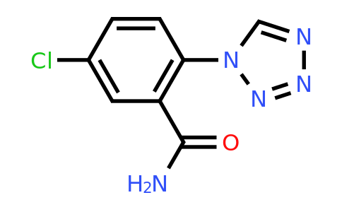 CAS 449758-27-4 | 5-Chloro-2-(1H-tetrazol-1-YL)benzamide