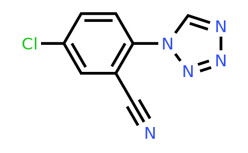 CAS 449758-28-5 | 5-Chloro-2-(1H-tetrazol-1-YL)benzonitrile