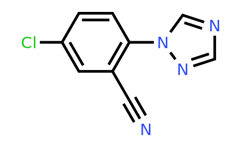 CAS 449758-31-0 | 5-Chloro-2-(1H-1,2,4-triazol-1-YL)benzonitrile