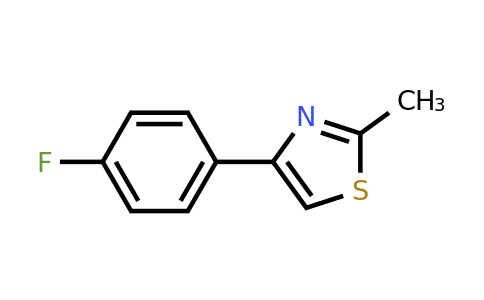 CAS 450-29-3 | 4-(4-fluorophenyl)-2-methyl-1,3-thiazole