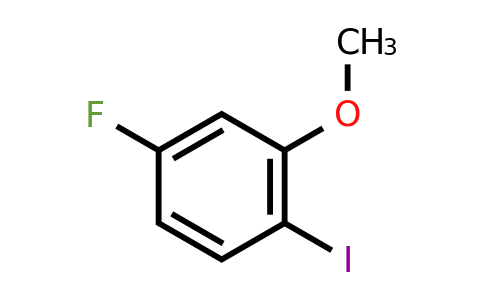 CAS 450-90-8 | 4-Fluoro-1-iodo-2-methoxybenzene