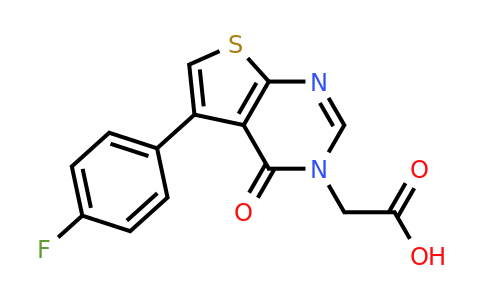 CAS 451461-16-8 | 2-[5-(4-fluorophenyl)-4-oxo-3H,4H-thieno[2,3-d]pyrimidin-3-yl]acetic acid