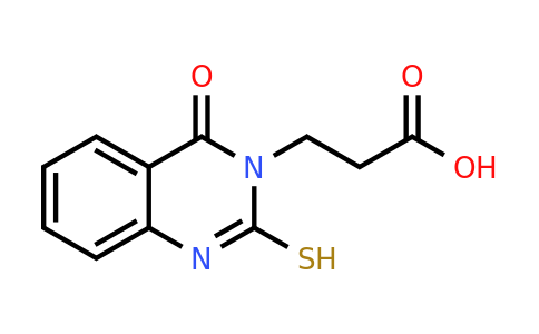 CAS 451465-82-0 | 3-(4-oxo-2-sulfanyl-3,4-dihydroquinazolin-3-yl)propanoic acid