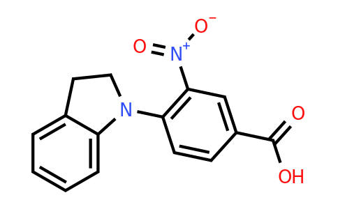 CAS 451474-72-9 | 4-(Indolin-1-yl)-3-nitrobenzoic acid