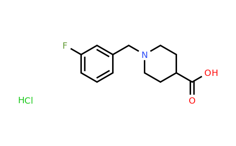 CAS 451485-55-5 | 1-(3-Fluorobenzyl)-4-piperidinecarboxylic acid hydrochloride