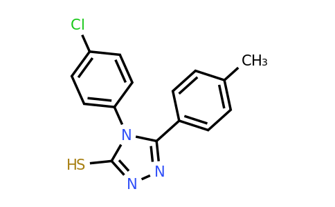 CAS 451501-95-4 | 4-(4-chlorophenyl)-5-(4-methylphenyl)-4H-1,2,4-triazole-3-thiol