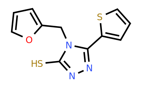 CAS 451502-30-0 | 4-[(furan-2-yl)methyl]-5-(thiophen-2-yl)-4H-1,2,4-triazole-3-thiol