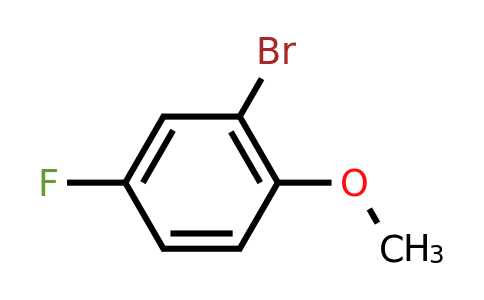 CAS 452-08-4 | 2-bromo-4-fluoro-1-methoxybenzene