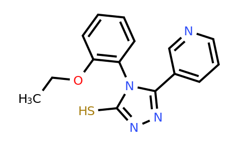 CAS 452053-06-4 | 4-(2-ethoxyphenyl)-5-(pyridin-3-yl)-4H-1,2,4-triazole-3-thiol