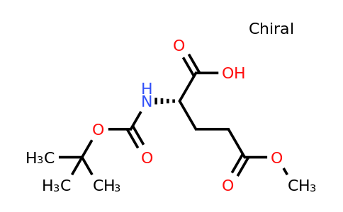 CAS 45214-91-3 | (2S)-2-(tert-butoxycarbonylamino)-5-methoxy-5-oxo-pentanoic acid