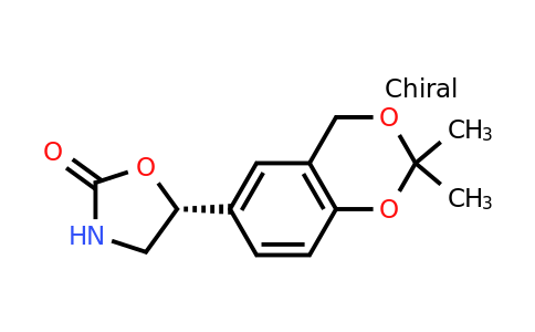 CAS 452339-73-0 | (R)-5-(2,2-Dimethyl-4H-benzo[d][1,3]dioxin-6-yl)oxazolidin-2-one