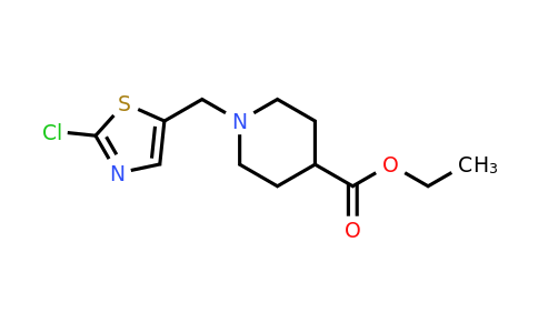 CAS 453557-58-9 | Ethyl 1-((2-chlorothiazol-5-yl)methyl)piperidine-4-carboxylate